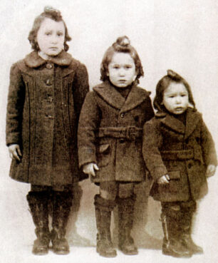Jeannette, Léon, Maurice et Simon Gryf (alias Griff)