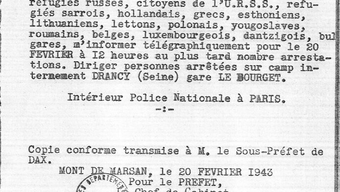 1943 02 20 rafle arrestation