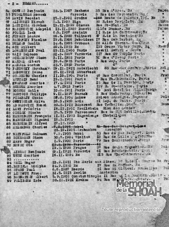 1942 07 19 abramovici levi liste deportation mms 1013931igjqb0ki6gdt