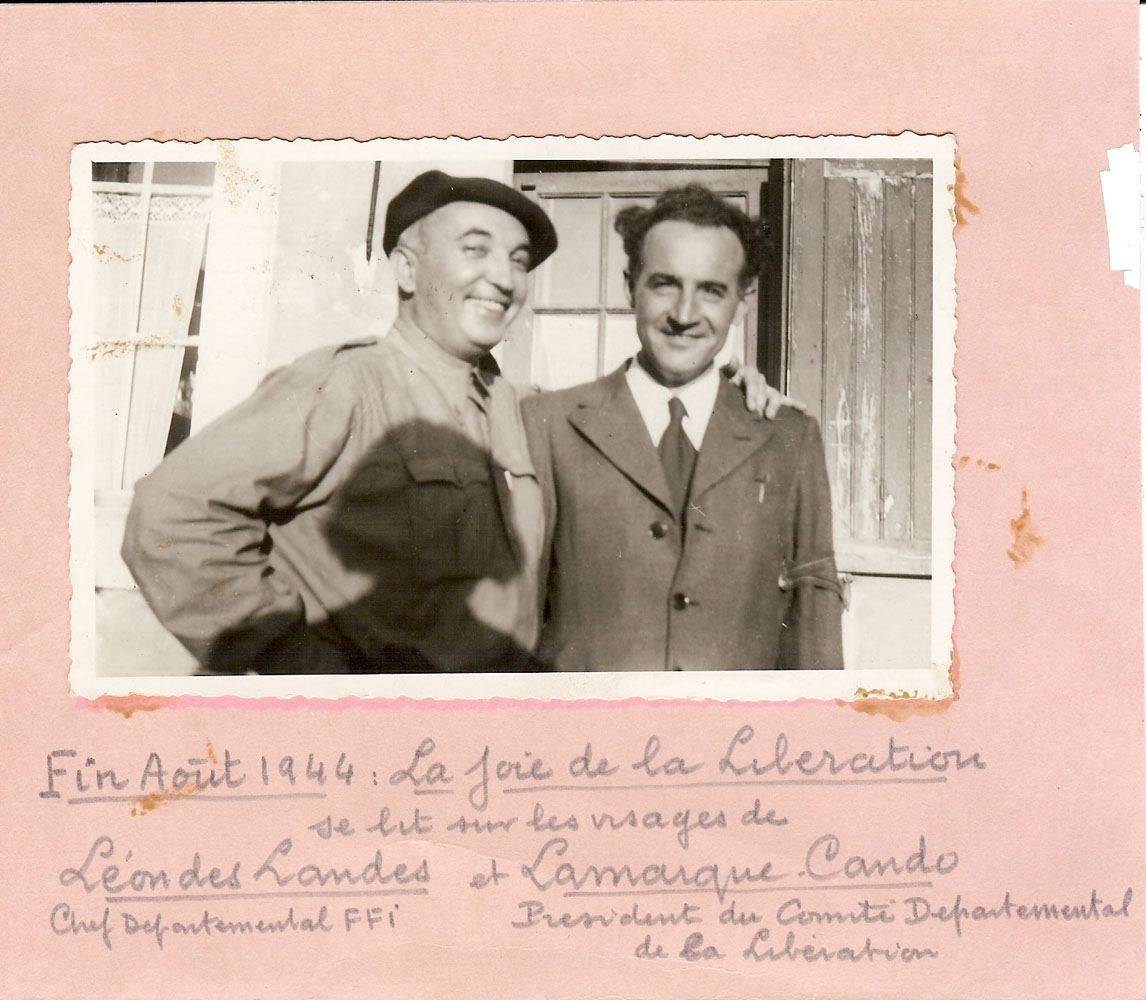 1944 08 lamarque cando & léon des landes4252