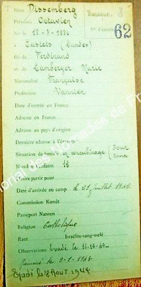 1942 07 21 saliers dissemberg.octavien 62