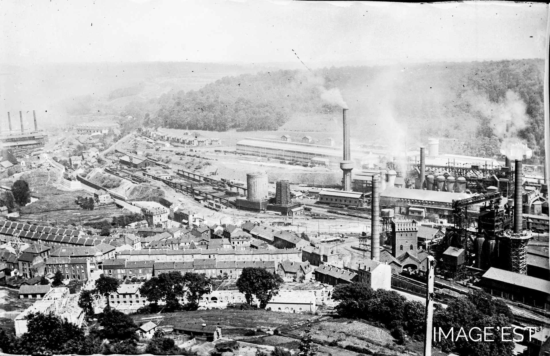 hagondange (moselle) et ses usines
