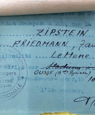 La famille ZIPSTEIN